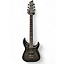 Used Schecter Guitar Research Hellraiser C1 Hybrid FR TRANS BLACK BURST Solid Body Electric Guitar TRANS BLACK BURST