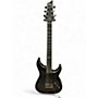 Used Schecter Guitar Research Hellraiser C1 Hybrid Smoke Black Solid Body Electric Guitar Smoke Black