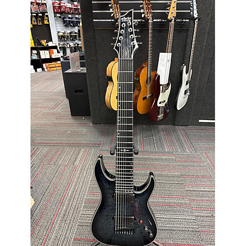 Schecter Guitar Research Used Schecter Guitar Research Hellraiser C1 Hybrid Trans Black Solid Body Electric Guitar Trans Black