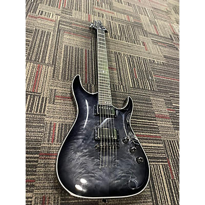 Schecter Guitar Research Used Schecter Guitar Research Hellraiser C1 Hybrid Trans Charcoal Solid Body Electric Guitar