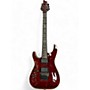 Used Schecter Guitar Research Used Schecter Guitar Research Hellraiser C1 Left Handed Red Electric Guitar Red