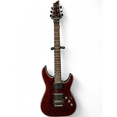 Used Schecter Guitar Research Hellraiser C1 RED Solid Body Electric Guitar