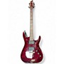 Used Schecter Guitar Research Hellraiser C1 Red Solid Body Electric Guitar Red