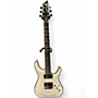 Used Schecter Guitar Research Hellraiser C1 White Solid Body Electric Guitar White