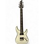 Used Schecter Guitar Research Used Schecter Guitar Research Hellraiser C7 7 String Alpine White Solid Body Electric Guitar Alpine White