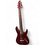 Used Schecter Guitar Research Hellraiser C7 7 String Black Cherry Solid Body Electric Guitar Black Cherry