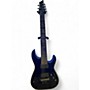 Used Schecter Guitar Research Hellraiser C7 7 String Black Solid Body Electric Guitar Black