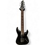 Used Schecter Guitar Research Hellraiser C7 7 String Black Solid Body Electric Guitar Black