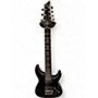 Used Schecter Guitar Research Hellraiser C7 7 String  Black Solid Body Electric Guitar Black