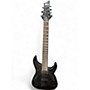Used Schecter Guitar Research Hellraiser C7 7 String Trans Black Solid Body Electric Guitar Trans Black