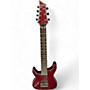 Used Schecter Guitar Research Used Schecter Guitar Research Hellraiser C7 Floyd Rose Left Handed Black Cherry Solid Body Electric Guitar Black Cherry