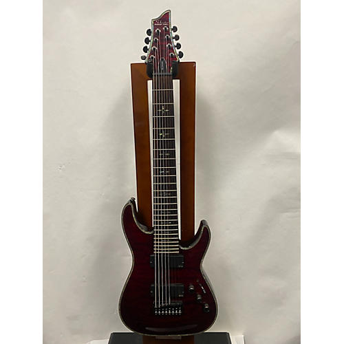 Schecter Guitar Research Used Schecter Guitar Research Hellraiser C8 Red Solid Body Electric Guitar Red