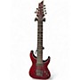 Used Schecter Guitar Research Hellraiser C8 Special 8 String Black Cherry Solid Body Electric Guitar Black Cherry