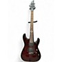Used Schecter Guitar Research Hellraiser Deluxe Black Cherry Solid Body Electric Guitar Black Cherry
