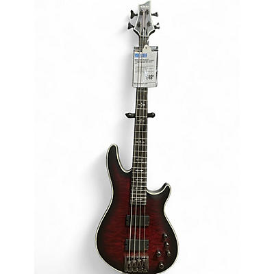Used Schecter Guitar Research 4 String Electric Bass