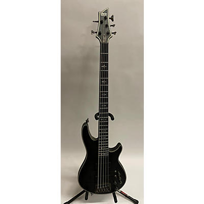 Schecter Guitar Research Used Schecter Guitar Research Hellraiser Extreme-5 Black Electric Bass Guitar