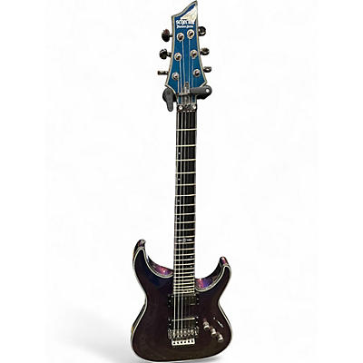 Used Schecter Guitar Research Hellraiser Hybrid C-1 FR Ultra Violet Solid Body Electric Guitar