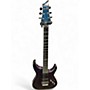 Used Schecter Guitar Research Hellraiser Hybrid C-1 FR Ultra Violet Solid Body Electric Guitar Ultra Violet