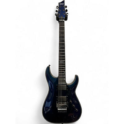 Used Schecter Guitar Research Hellraiser Hybrid C-1 FR Ultraviolet Solid Body Electric Guitar