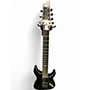 Used Schecter Guitar Research Hellraiser Hybrid C-7 Transparent Black Solid Body Electric Guitar Transparent Black