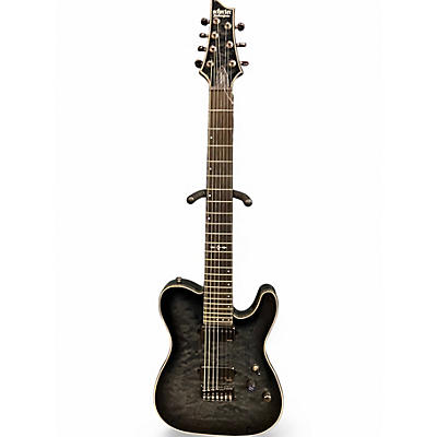 Used Schecter Guitar Research Hellraiser Hybrid PT TRANS BLACK BURST Solid Body Electric Guitar