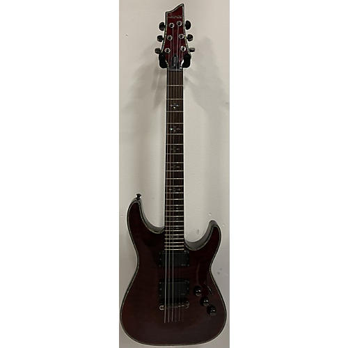 Schecter Guitar Research Used Schecter Guitar Research Hellraiser Red Solid Body Electric Guitar Red