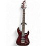 Used Schecter Guitar Research Hellraiser-S Black Cherry Solid Body Electric Guitar Black Cherry