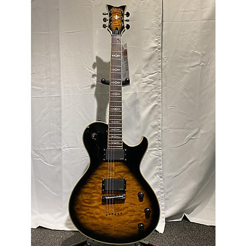 Schecter Guitar Research Used Schecter Guitar Research Hellraiser Solo 6 2 Tone Sunburst Solid Body Electric Guitar 2 Tone Sunburst