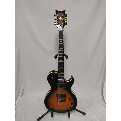 Schecter Guitar Research Used Schecter Guitar Research Hellraiser Solo 6 3 Color Sunburst Solid Body Electric Guitar 3 Color Sunburst