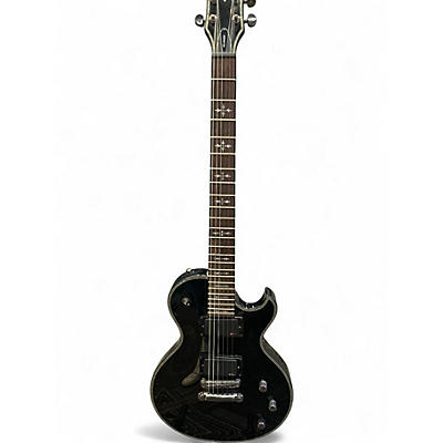 Used Schecter Guitar Research Hellraiser Solo 6 Black Solid Body Electric Guitar