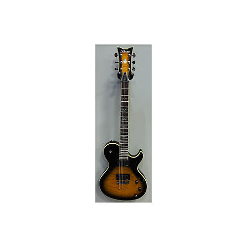 Schecter Guitar Research Used Schecter Guitar Research Hellraiser Solo 6 Tobacco Sunburst Solid Body Electric Guitar Tobacco Sunburst