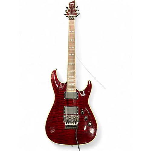 Used Schecter Guitar Research Hellraiser Special C1 Black Cherry Solid Body Electric Guitar Black Cherry