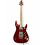 Used Schecter Guitar Research Hellraiser Special C1 Black Cherry Solid Body Electric Guitar Black Cherry