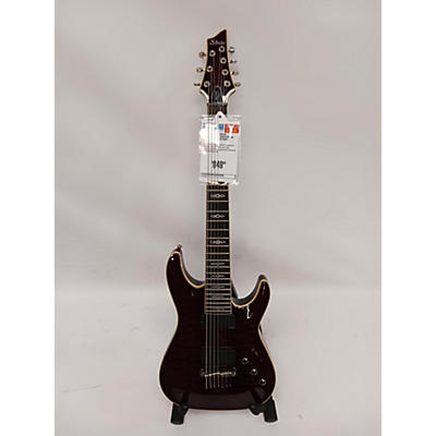 Schecter Guitar Research Used Schecter Guitar Research Hellraiser Special C7 Red Wave Solid Body Electric Guitar