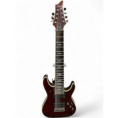Used Schecter Guitar Research Hellraiser Special C8 Black Cherry Solid Body Electric Guitar