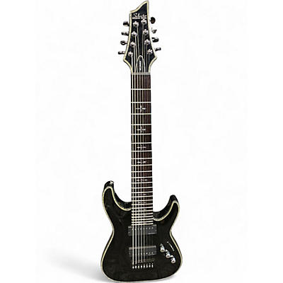 Used Schecter Guitar Research Hellraiser Special C8 Black Solid Body Electric Guitar