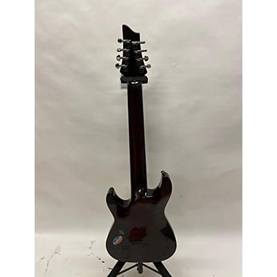 Schecter Guitar Research Used Schecter Guitar Research Hellraiser Special C8 Red Solid Body Electric Guitar