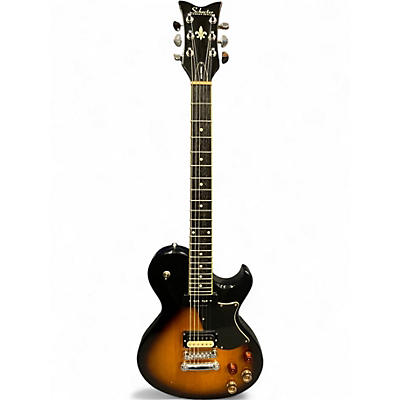 Used Schecter Guitar Research Hellraiser Special Solo 6 2 Tone Sunburst Solid Body Electric Guitar