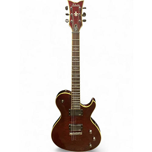Used Schecter Guitar Research Hellraiser Special Solo 6 Crimson Red Trans Solid Body Electric Guitar Crimson Red Trans