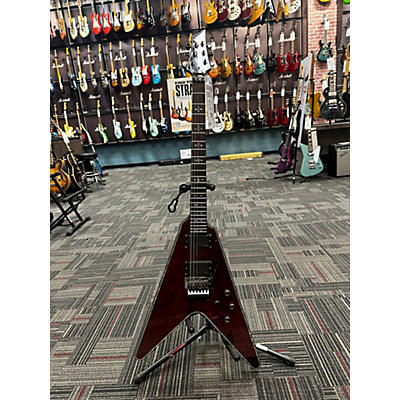 Schecter Guitar Research Used Schecter Guitar Research Hellraiser V1 Floyd Rose Red Solid Body Electric Guitar