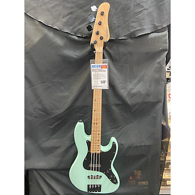 Schecter Guitar Research Used Schecter Guitar Research J-4 Diamond Series Sea Foam Electric Bass Guitar