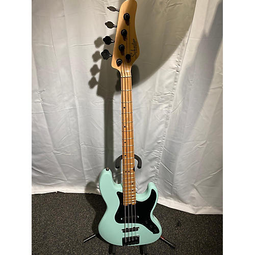 Schecter Guitar Research Used Schecter Guitar Research J-4 Turquoise Electric Bass Guitar Turquoise