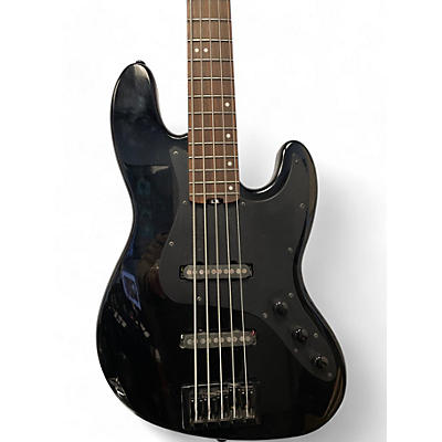 Schecter Guitar Research Used Schecter Guitar Research J5 Black Electric Bass Guitar