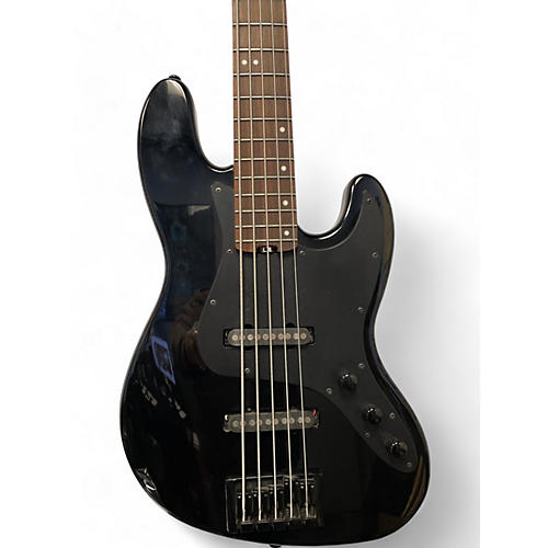 Schecter Guitar Research Used Schecter Guitar Research J5 Black Electric Bass Guitar Black