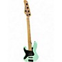 Used Schecter Guitar Research J5 LH Seafoam Green Electric Bass Guitar Seafoam Green