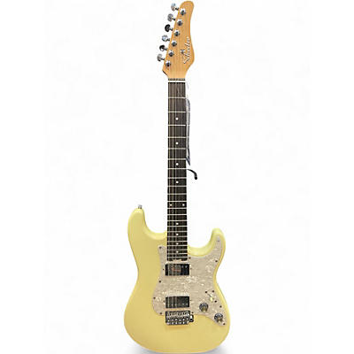 Used Schecter Guitar Research JACK FOWLER TRADITIONAL WHITE Solid Body Electric Guitar