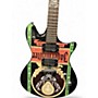 Used Schecter Guitar Research JAGERMEISTER JAGERMEISTER BLACK Solid Body Electric Guitar JAGERMEISTER BLACK