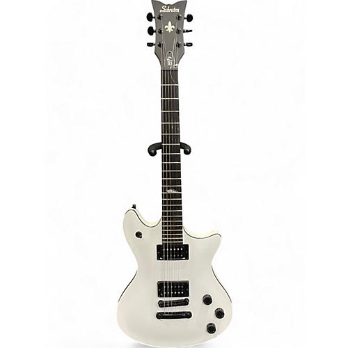 Schecter Guitar Research Used Schecter Guitar Research JERRY HORTON  TEMPEST White Solid Body Electric Guitar White