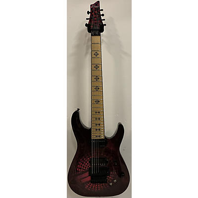 Schecter Guitar Research Used Schecter Guitar Research JL-7 FR s Custom Graphic Solid Body Electric Guitar