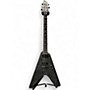 Used Schecter Guitar Research JUAN OF THE DEAD V-1 Gray Solid Body Electric Guitar Gray